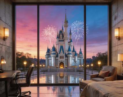 Alojamiento dentro del complejo Disneyland Orlando