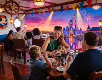 Restaurantes y planes de comida en los cruceros Disneyland