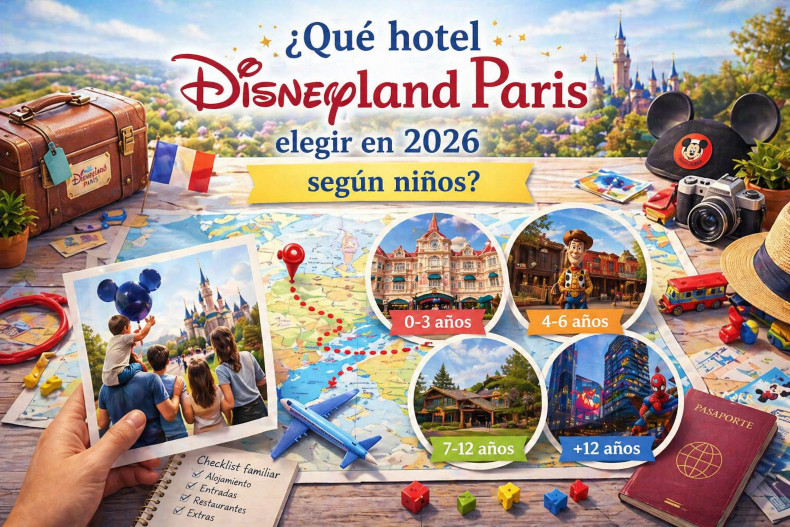 Qué hotel Disney París elegir